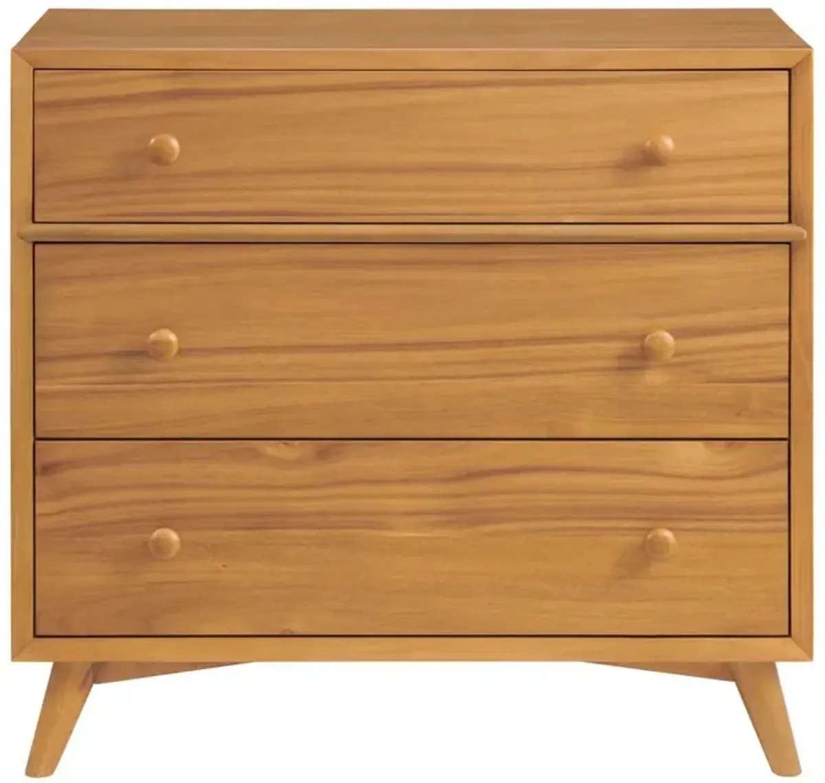 Oxford Baby Dawson 3 Drawer Dresser Honey Brown