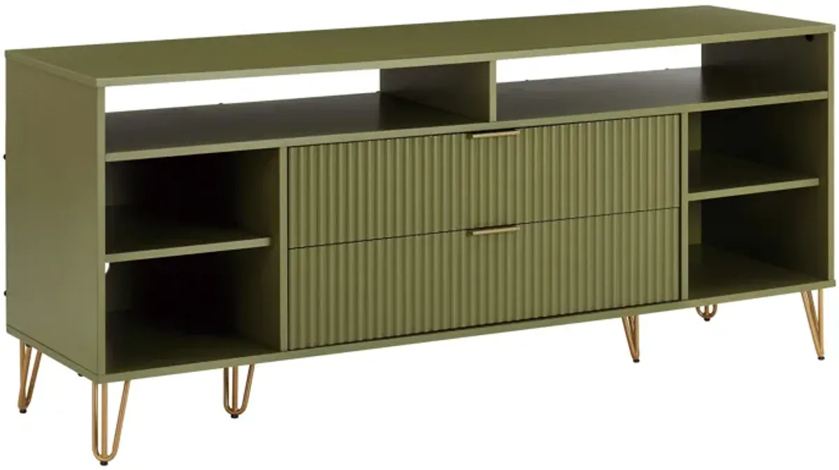 Dumbo Small TV Stand in Green
