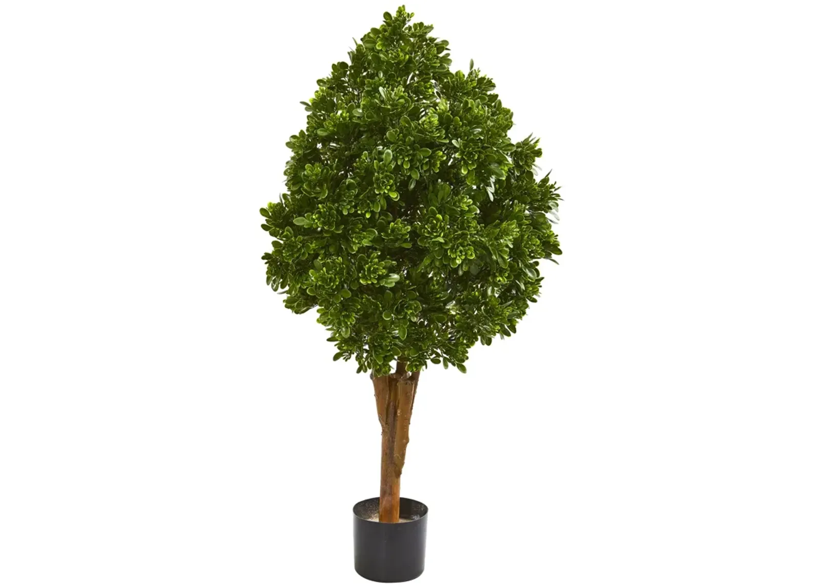 HomPlanti 41 Inches Tea Leaf Artificial Tree UV Resistant (Indoor/Outdoor)