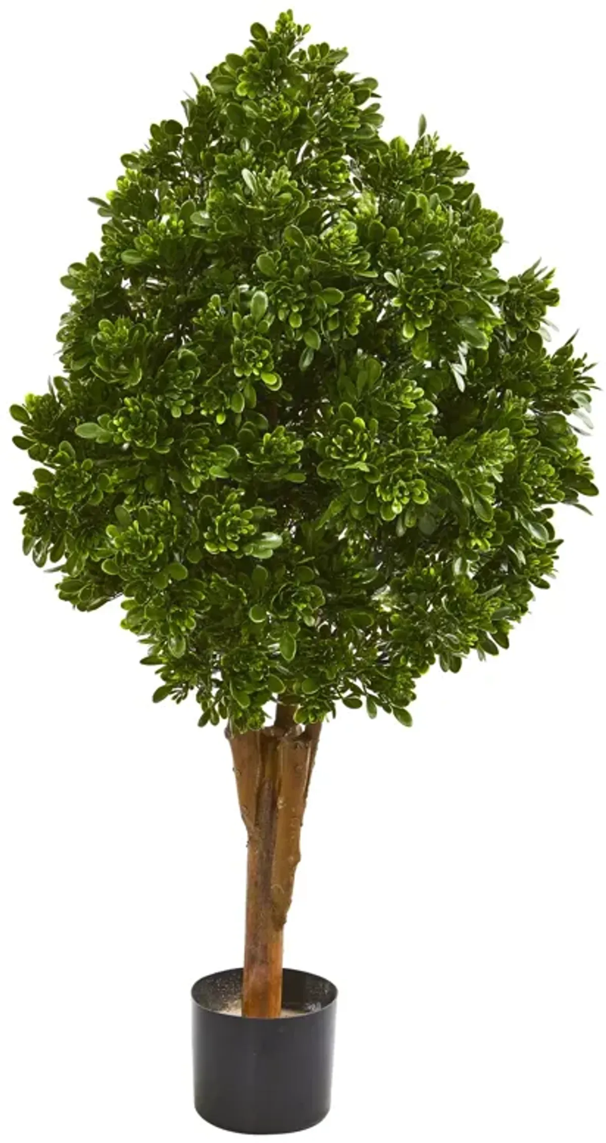 HomPlanti 41 Inches Tea Leaf Artificial Tree UV Resistant (Indoor/Outdoor)