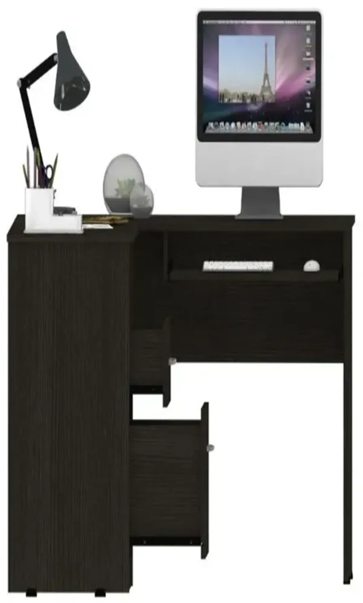 L-Shaped Desk Bradford, Office, Black