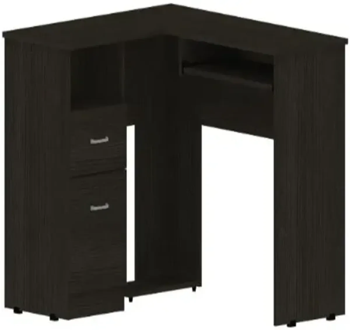 L-Shaped Desk Bradford, Office, Black