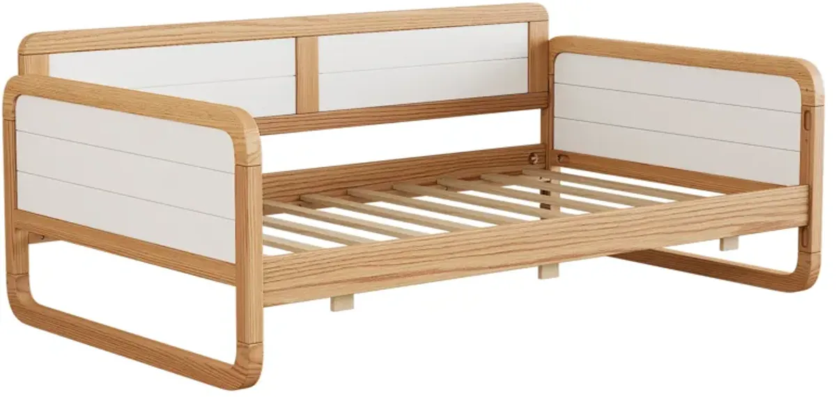 Merax Solid Wood Daybed  Bed Frame