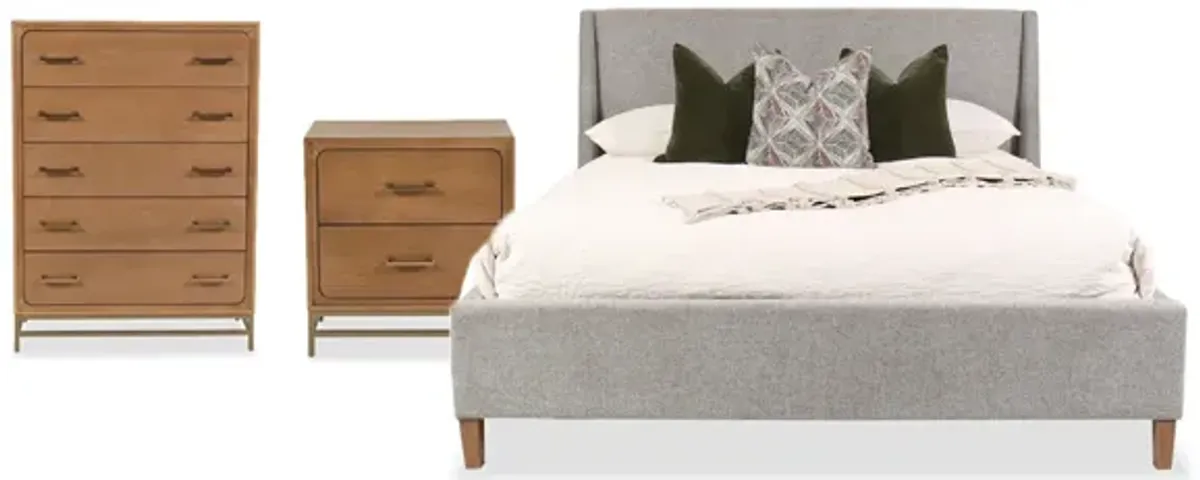 Lindon 3 Piece Bedroom Set