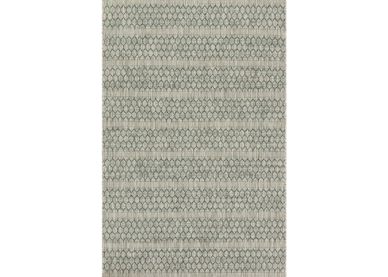 Isle IE01 Grey/Teal 2'2" x 3'9" Rug