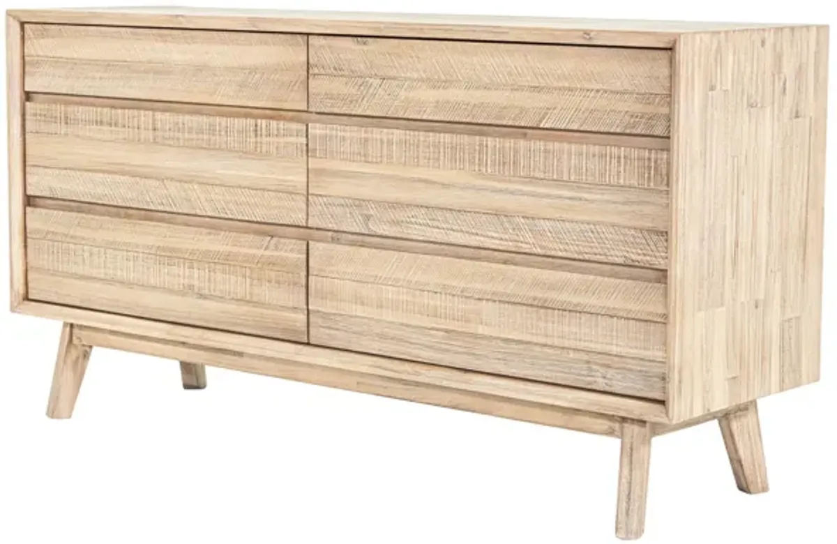 Gia 6 Drawer Dresser
