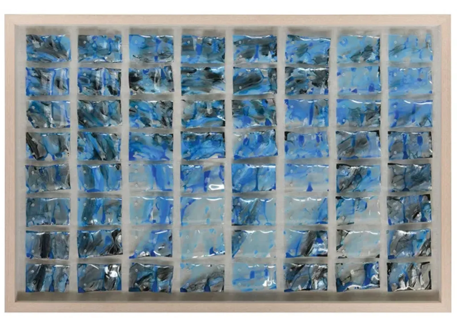 Glass Ocean Wall Decor