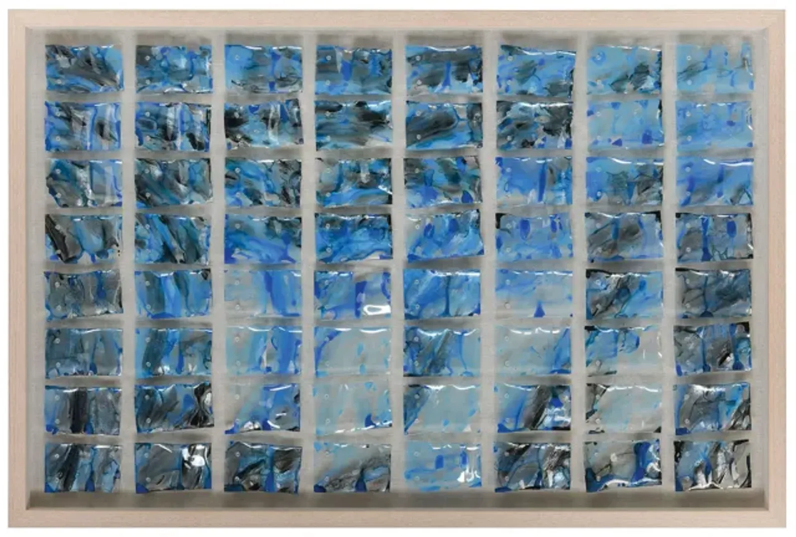 Glass Ocean Wall Decor