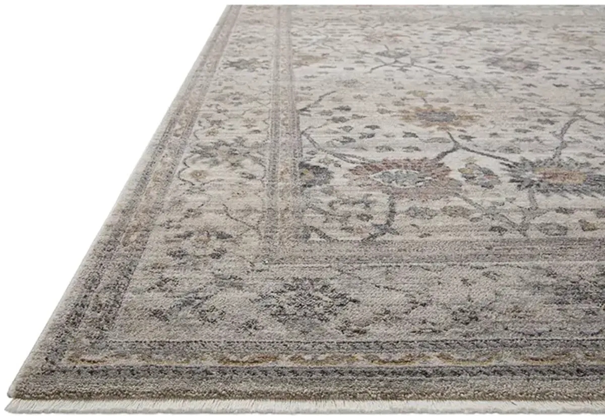 Lyra LYR04 Pebble/Multi 4' x 5'7" Rug