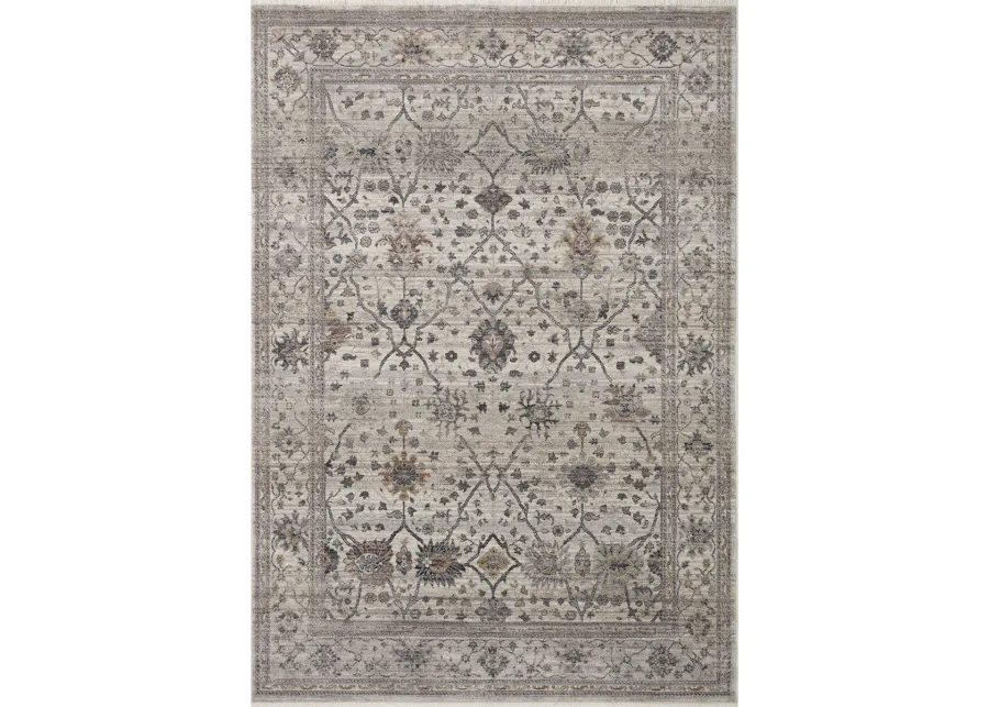 Lyra LYR04 Pebble/Multi 4' x 5'7" Rug