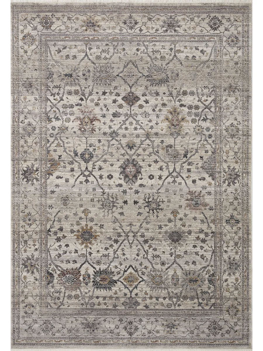 Lyra LYR04 Pebble/Multi 4' x 5'7" Rug