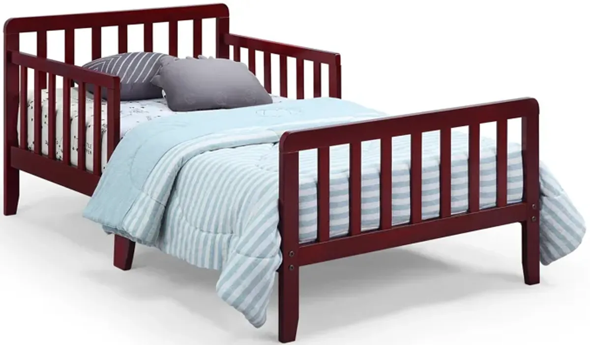 Olive & Opie Jax Toddler Bed Cherry