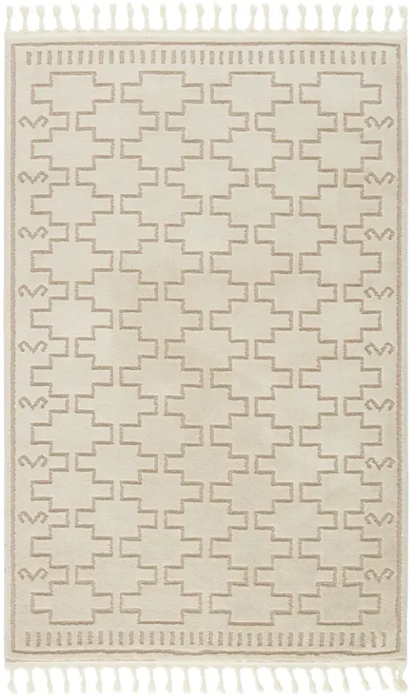 Jaida Dawson White 10'3" x 14' Rug