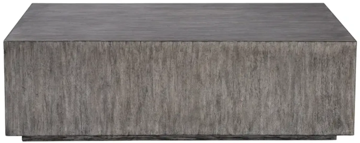 Kareem Modern Gray Coffee Table