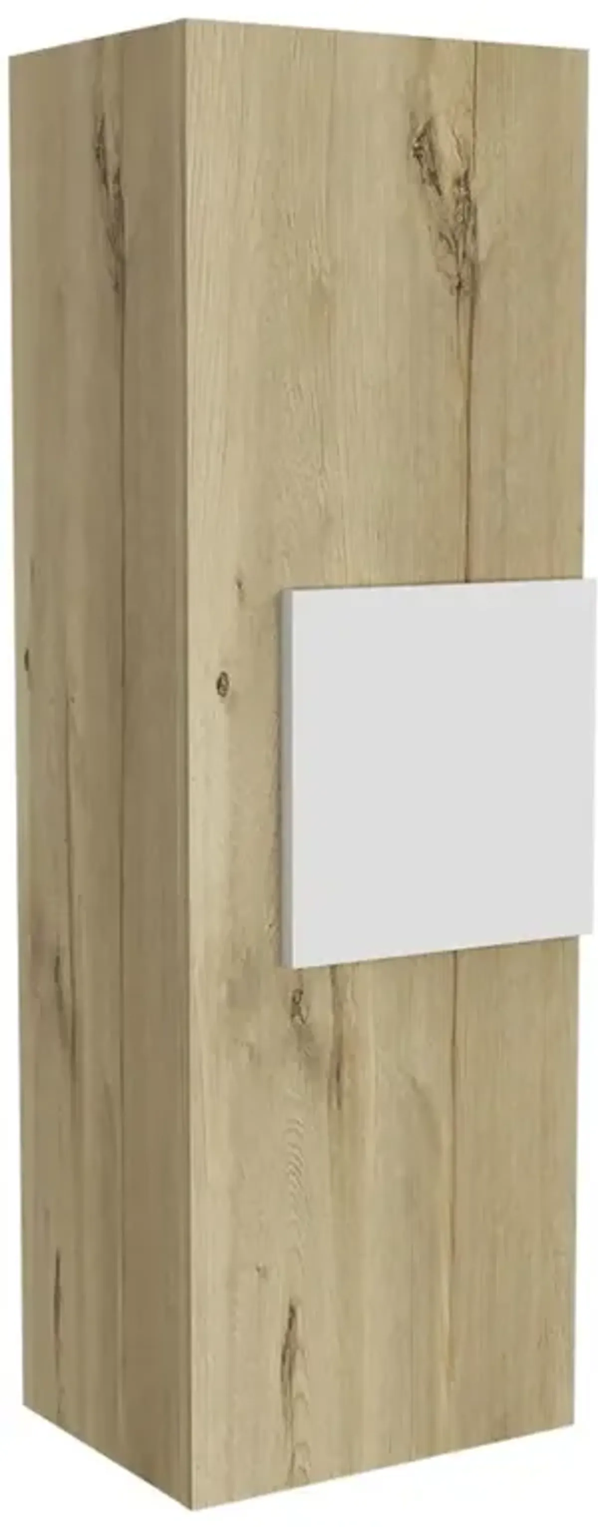 Magna Medicine Cabinet-Light Oak/White