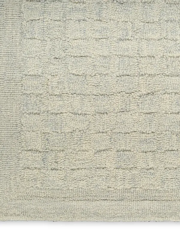 Pure Grids PGR01 Light Blue 8'6" x 11'6" Rug