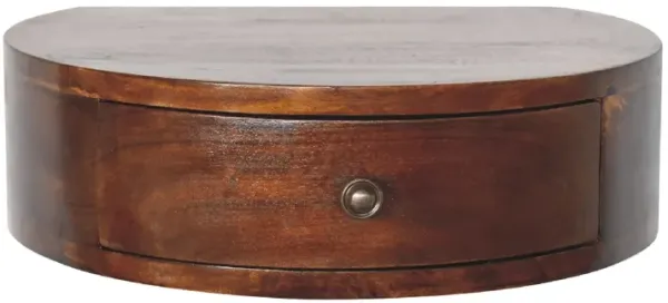 Artisan Furniture Solid Wood Lunar 1 Drawer Floating Bedside