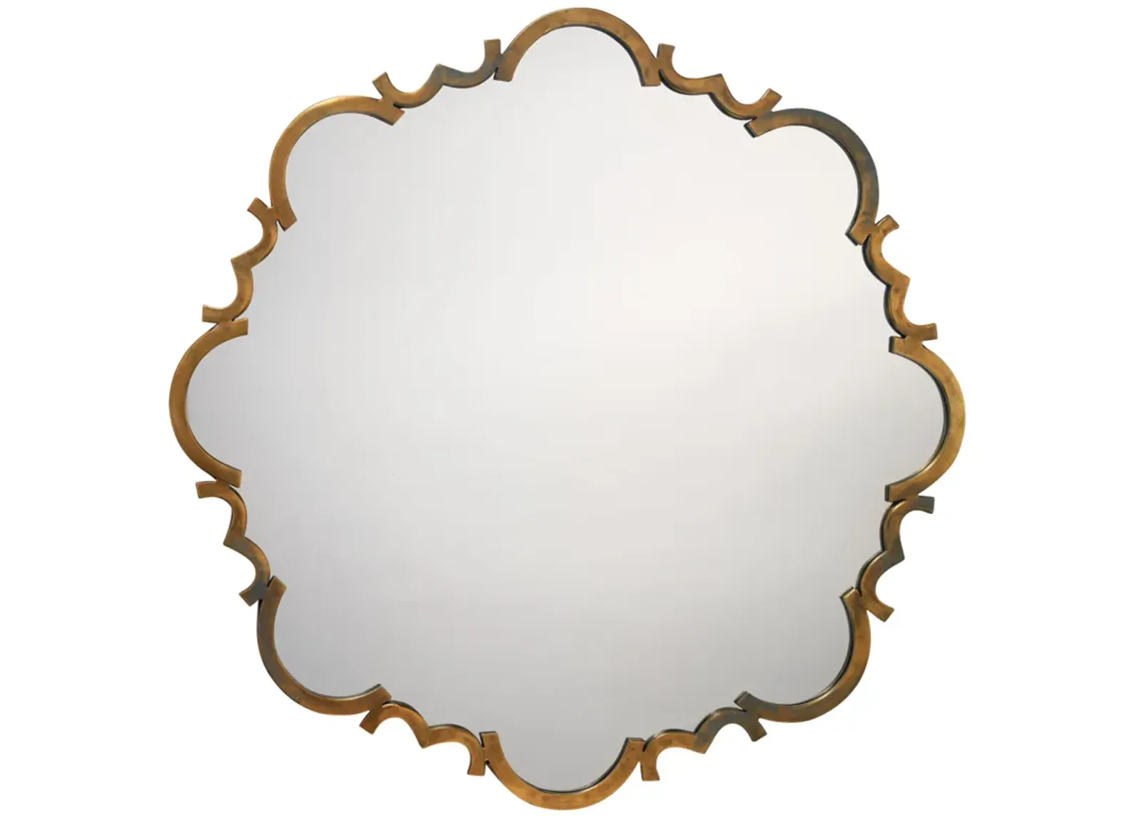 Saint Albans Steel Mirror