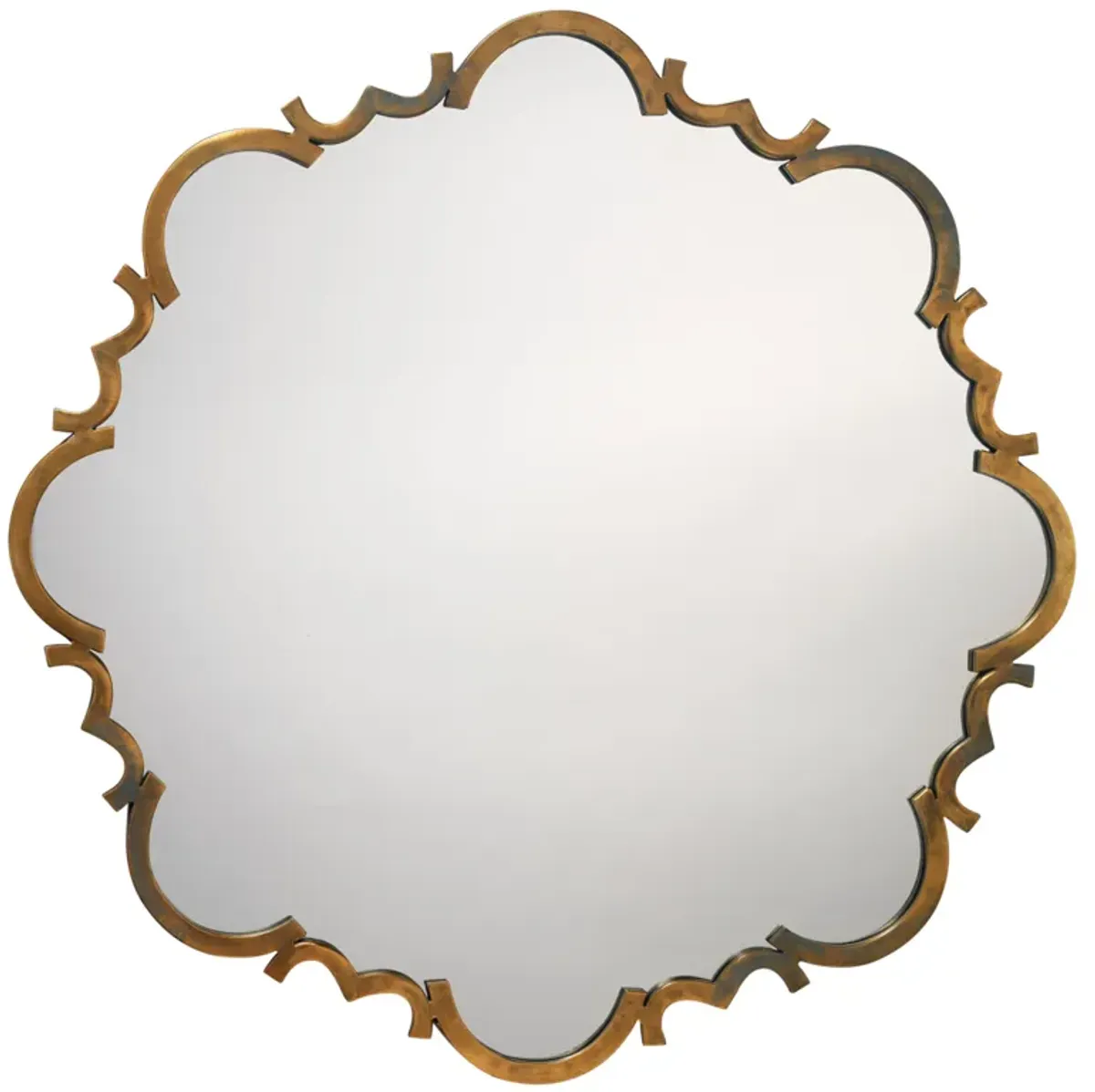 Saint Albans Steel Mirror