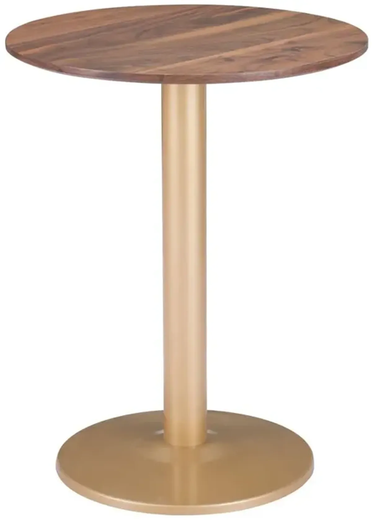 Belen Kox Alto Bistro Table, Brown & Gold, Belen Kox