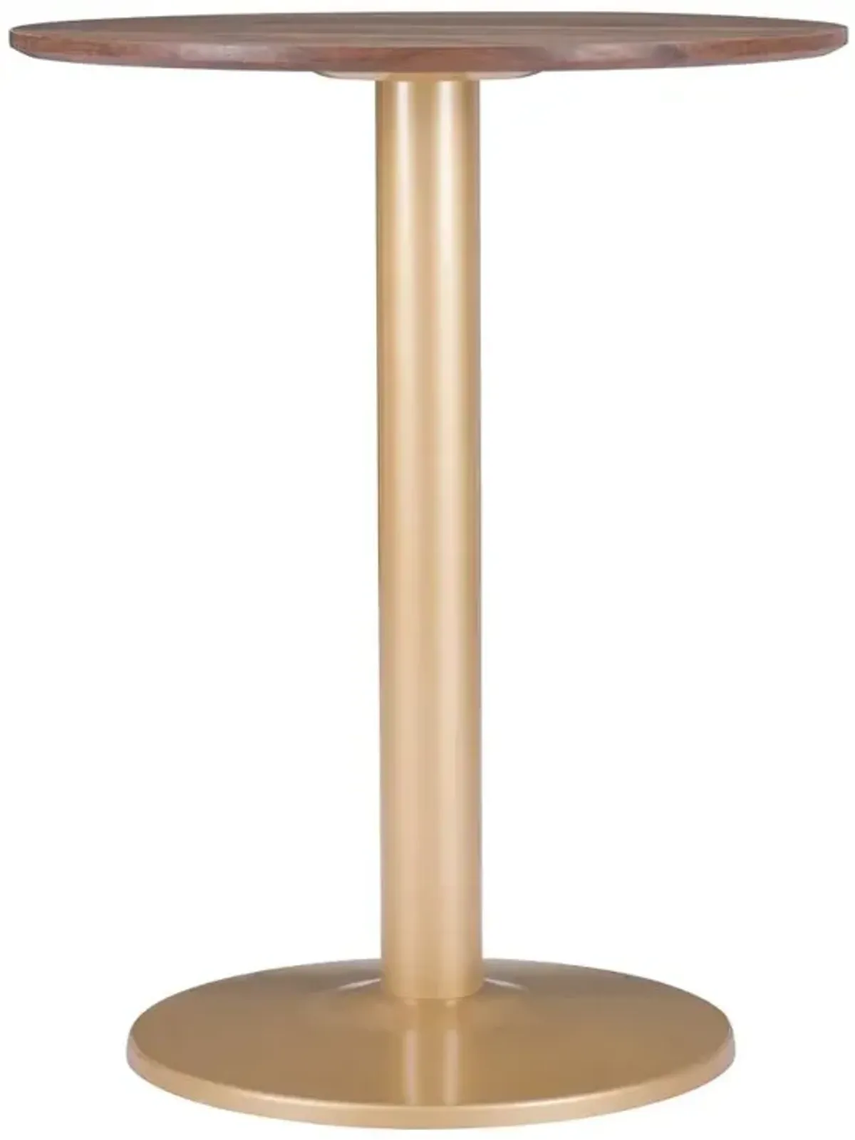 Belen Kox Alto Bistro Table, Brown & Gold, Belen Kox