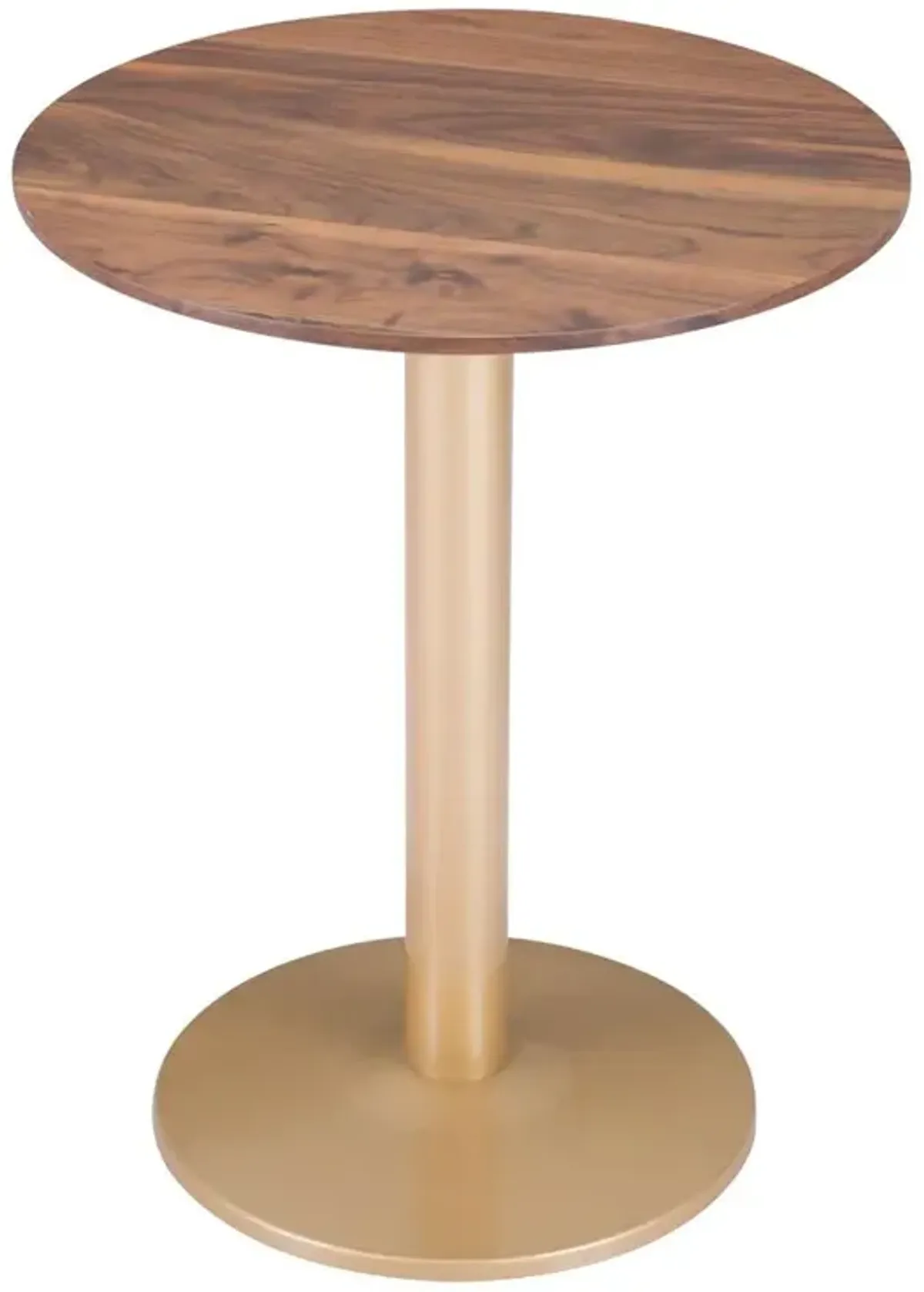 Belen Kox Alto Bistro Table, Brown & Gold, Belen Kox