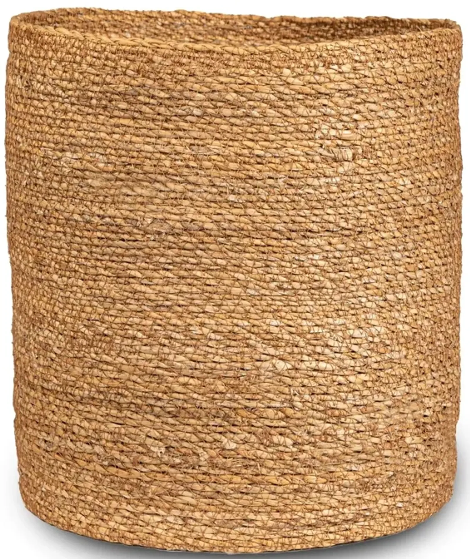 Tall Cylindrical Seagrass Planter Basket (Set of 5)
