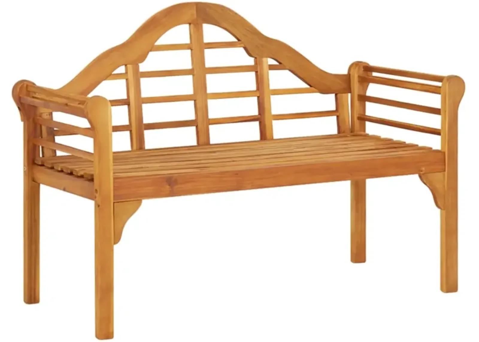 vidaXL Patio Bench 49.2" Solid Wood Acacia