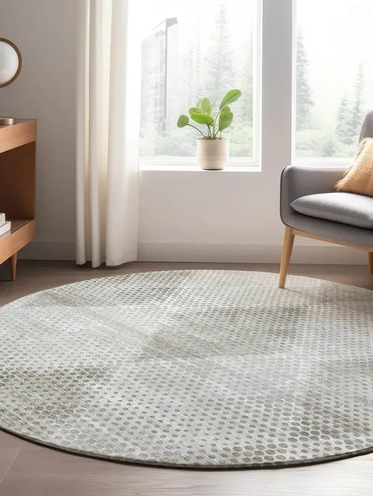 Trevi TV4 Gray 8' Rug