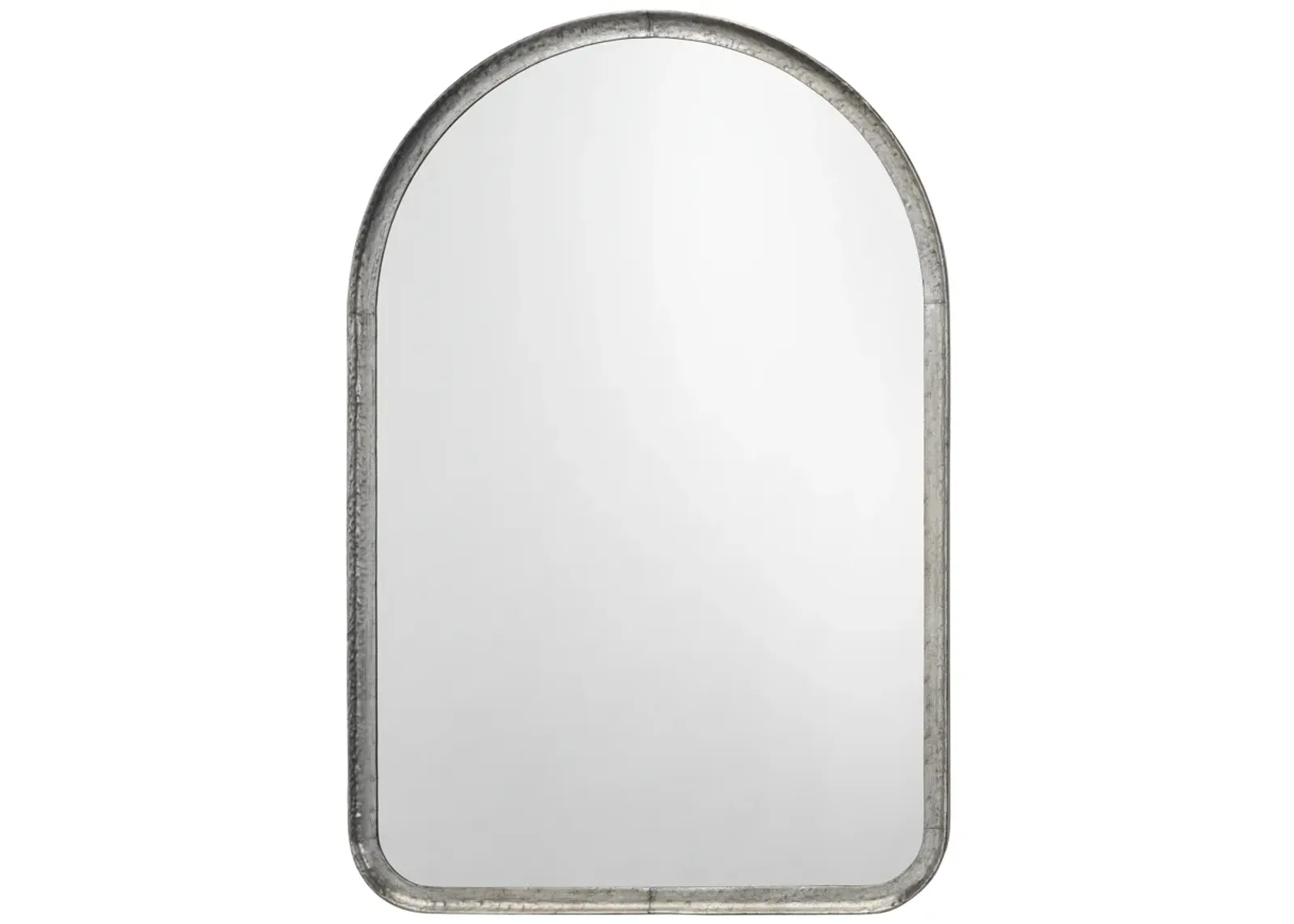 Arch Iron Mirror, Silver