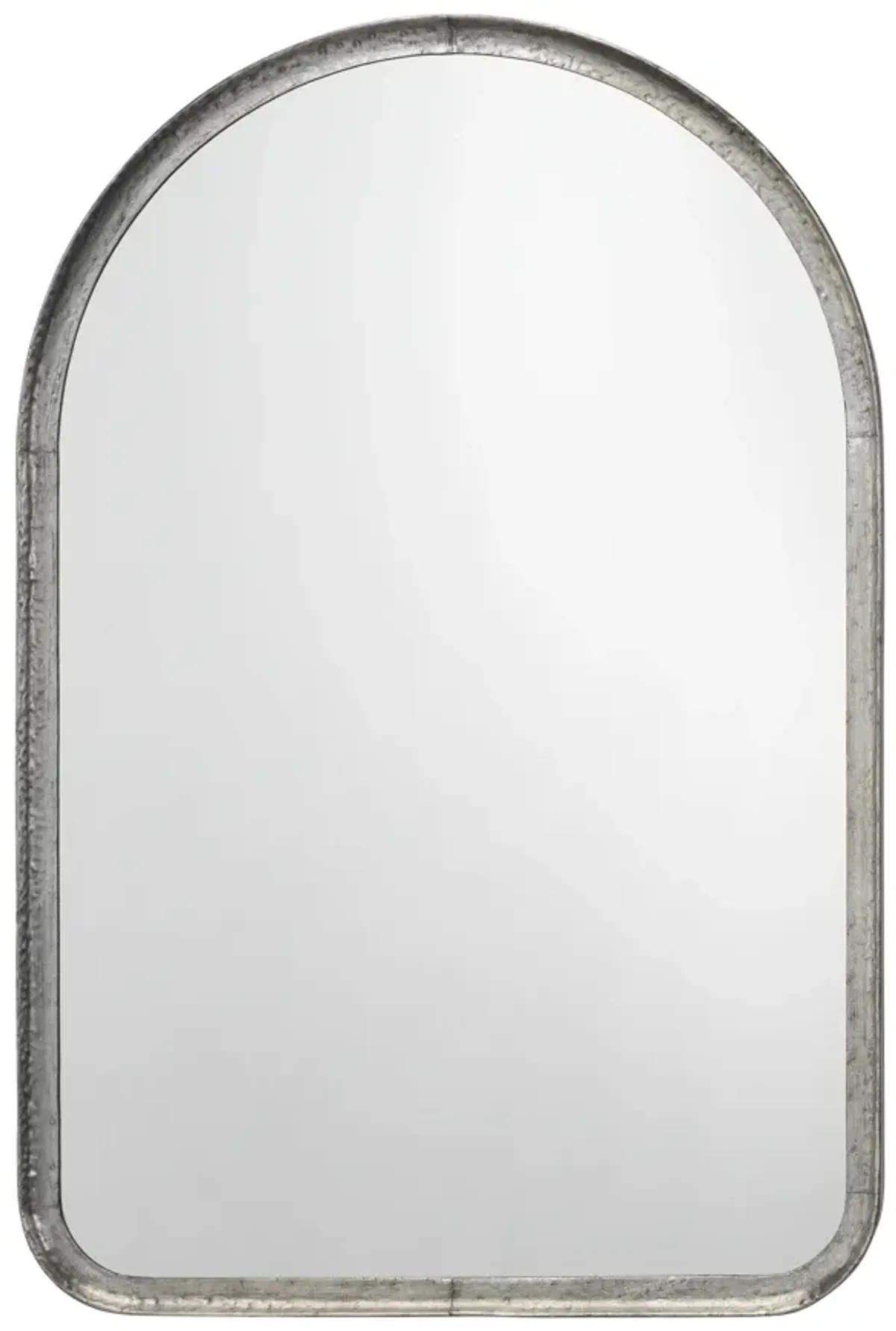 Arch Iron Mirror, Silver