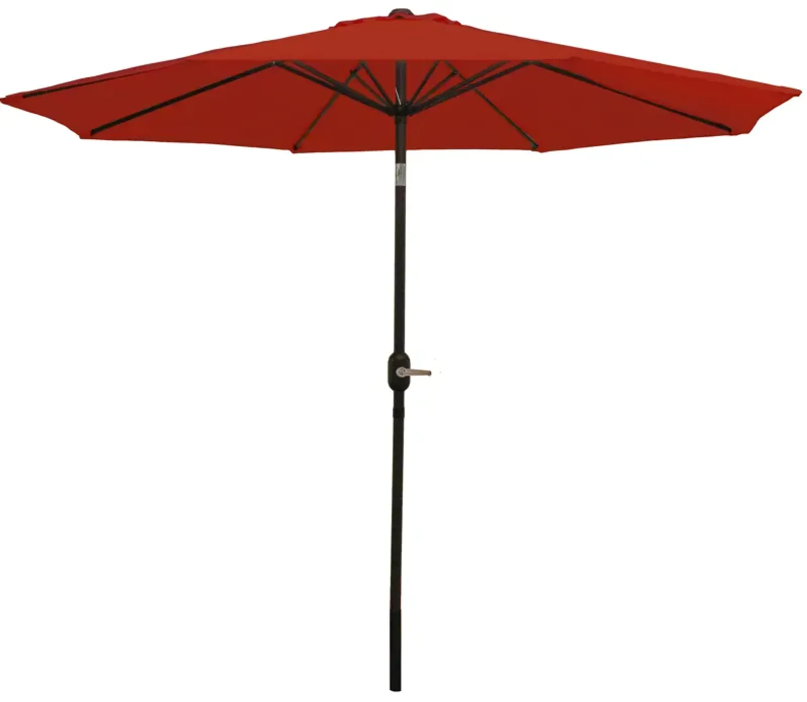 Sunnydaze 9 ft Aluminum Patio Umbrella with Tilt and Crank