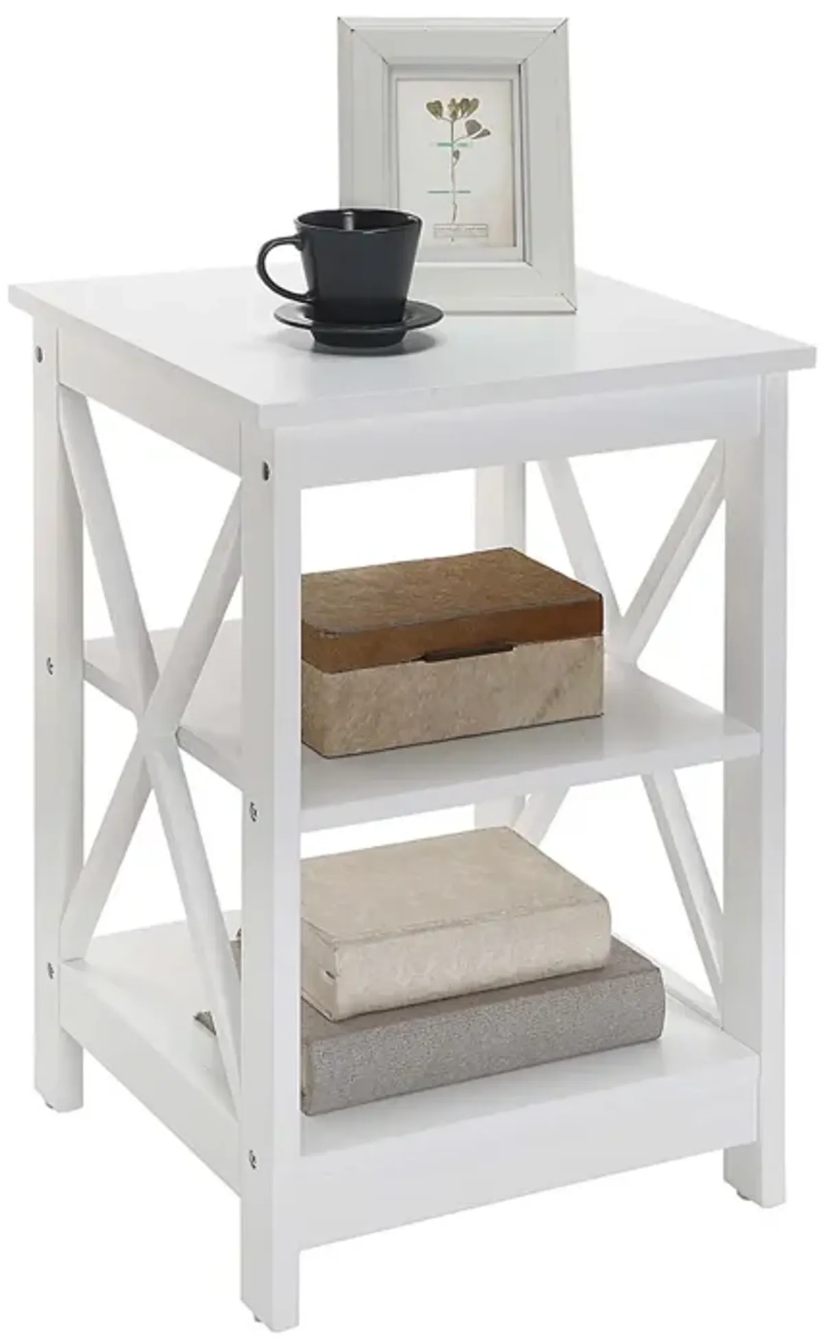 Oxford End Table with Shelves