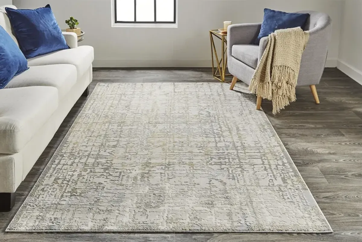 Waldor 3683F Ivory/Gray 8' x 11' Rug