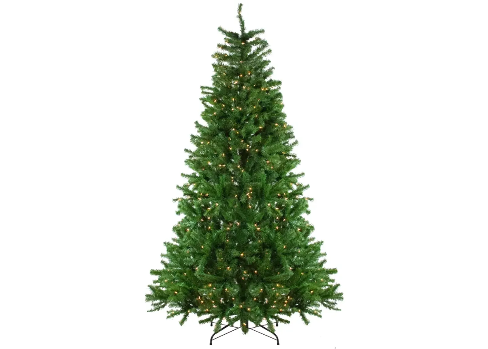 7.5' Pre-Lit Slim Waterton Spruce Artificial Christmas Tree - Clear Lights