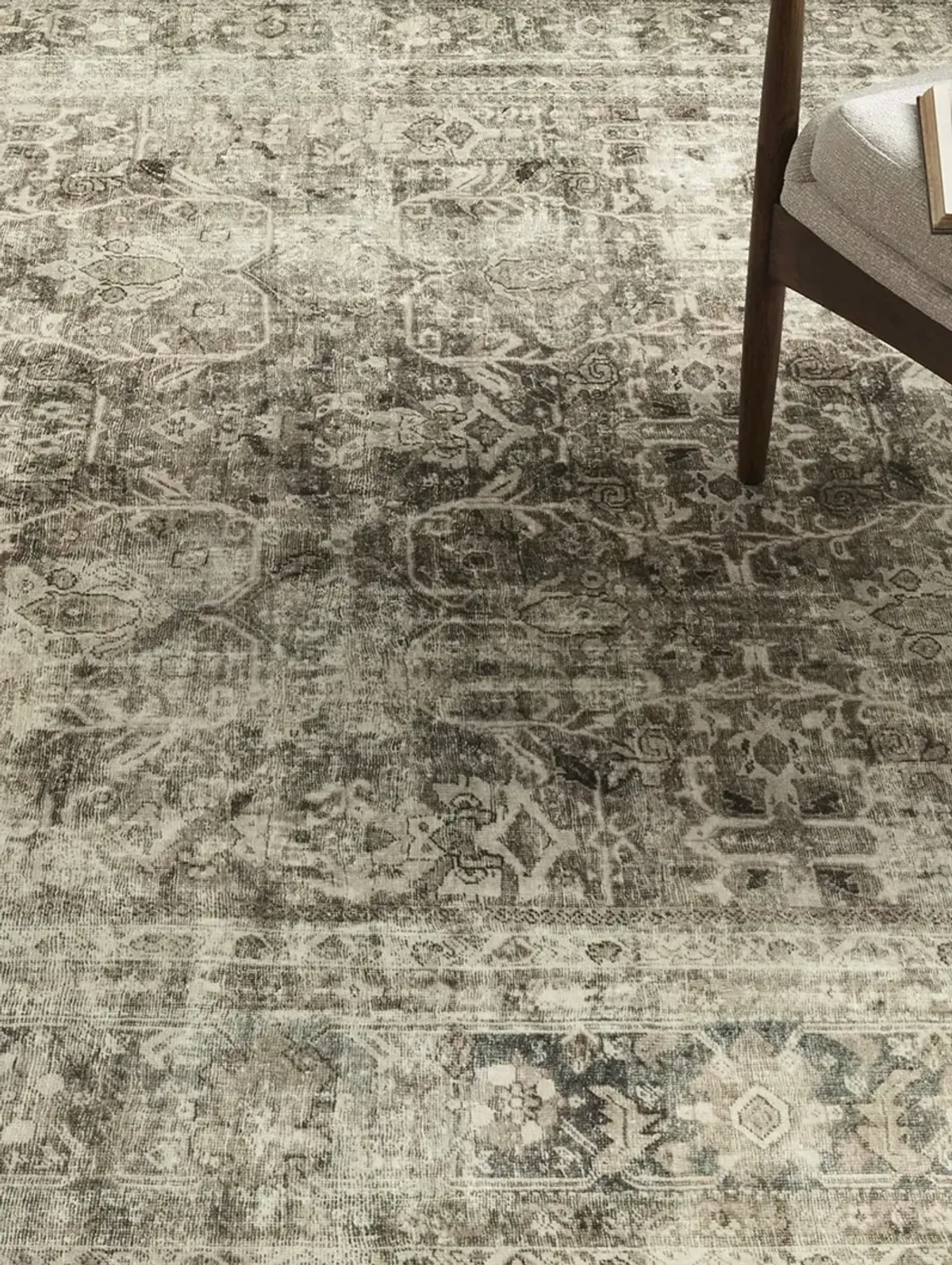 Sinclair SIN01 Pebble/Taupe 3'6" x 5'6" Rug