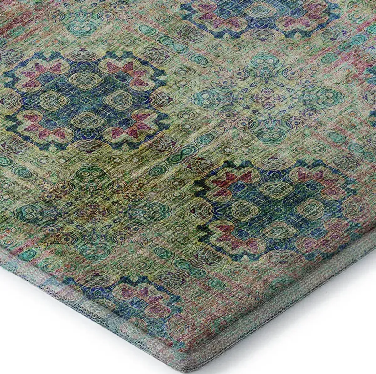 Trevi TV16 Green 2'3" x 7'6" Rug