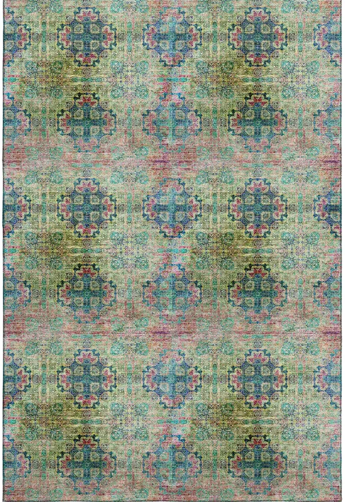 Trevi TV16 Green 2'3" x 7'6" Rug