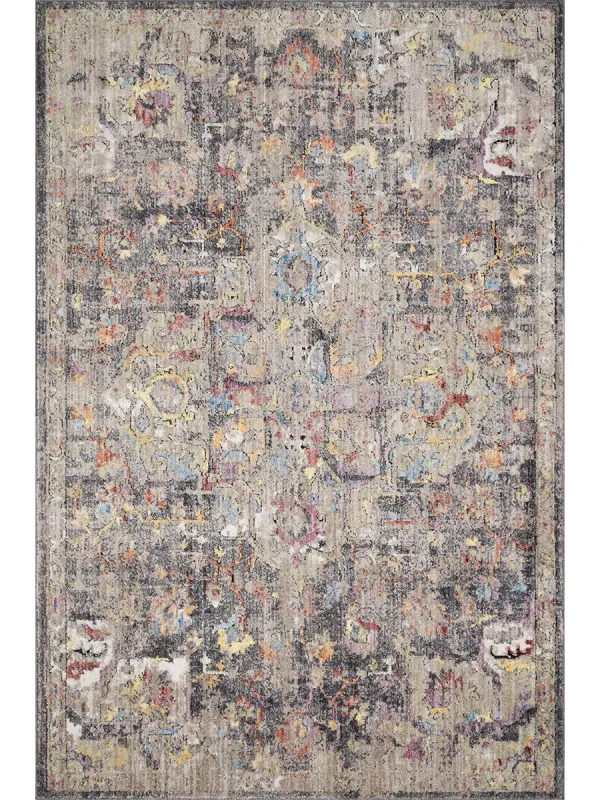 Medusa Charcoal/Fiesta 7'10" x 10'6" Area Rug