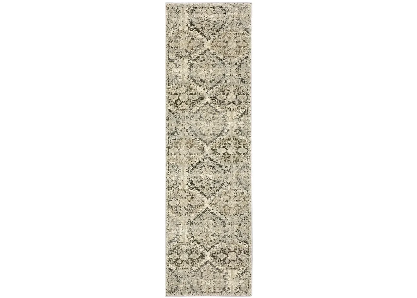 Florence 2'3" x 7'6" Ivory Rug