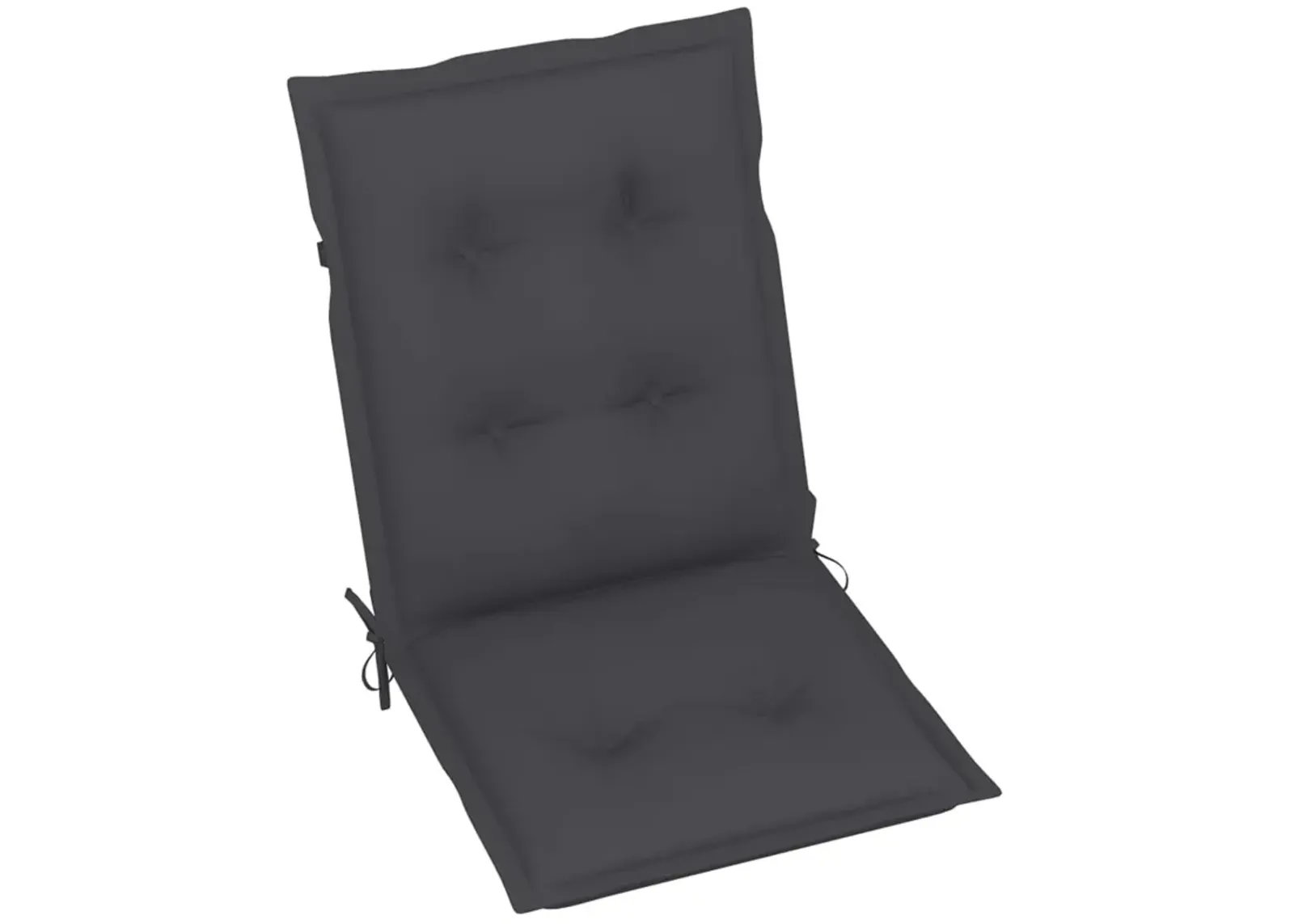 vidaXL Garden Chair Cushions 4 pcs Anthracite 39.4"x19.7"x2.8"