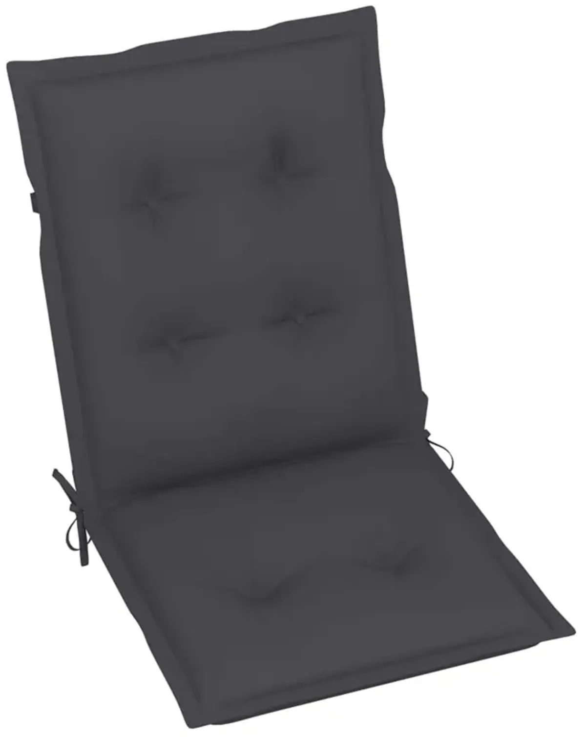 vidaXL Garden Chair Cushions 4 pcs Anthracite 39.4"x19.7"x2.8"