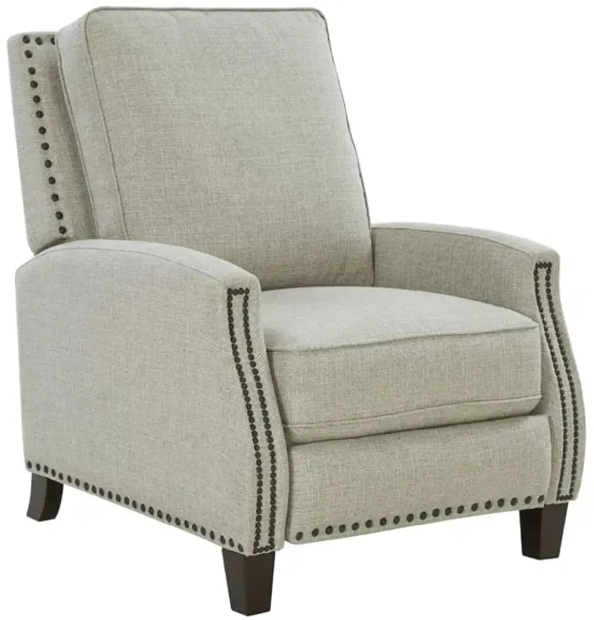 Barcalounger Melrose Recliner, Linen Gray / Fabric