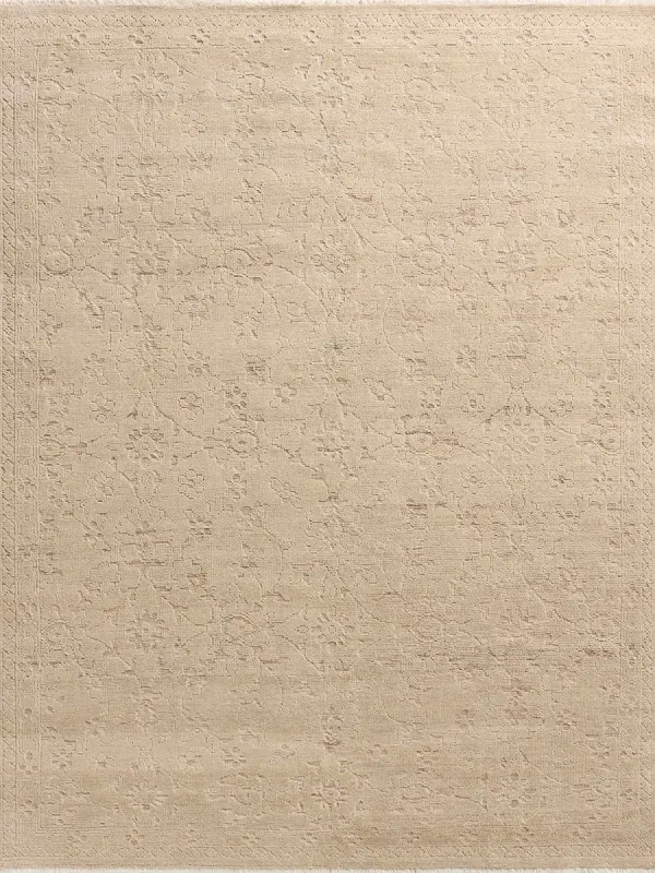 Ruth RTH02 Natural/Clay 7'9" x 9'9" Rug by Magnolia Home by Joanna Gaines x Loloi