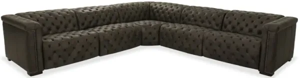 Savion Gravel Five Piece Sectional