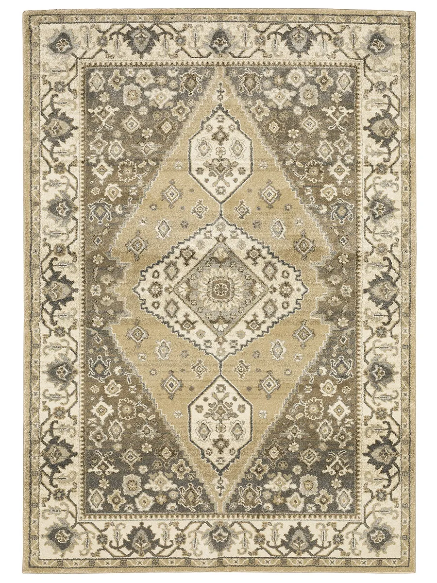 Florence 5'3" x 7'6" Beige Rug