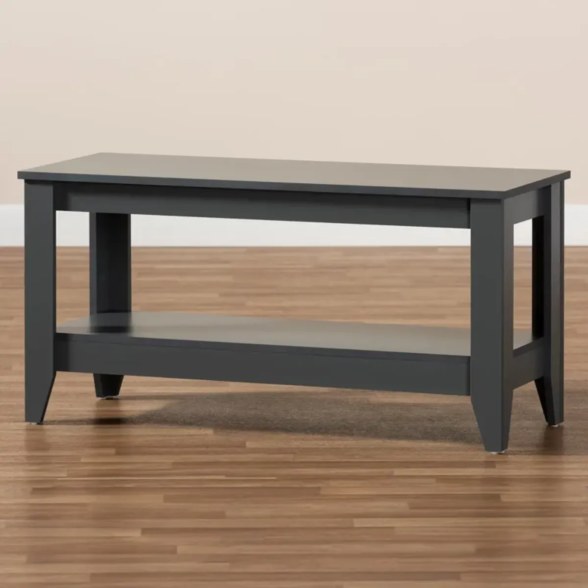 Baxton Studio Elada Modern and Contemporary Grey Finished Wood Coffee Table