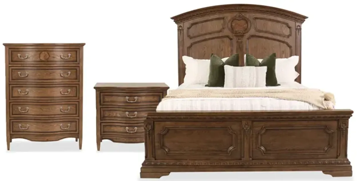 Yorkshire 3 Piece Bedroom Set