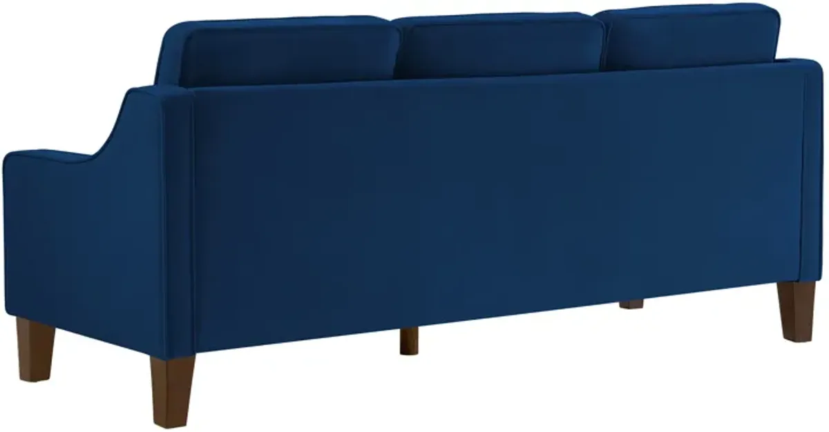 Merax Upholstered Velvet Sofa Couch with Wood legs