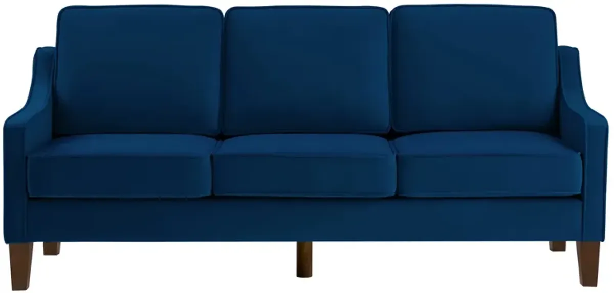 Merax Upholstered Velvet Sofa Couch with Wood legs